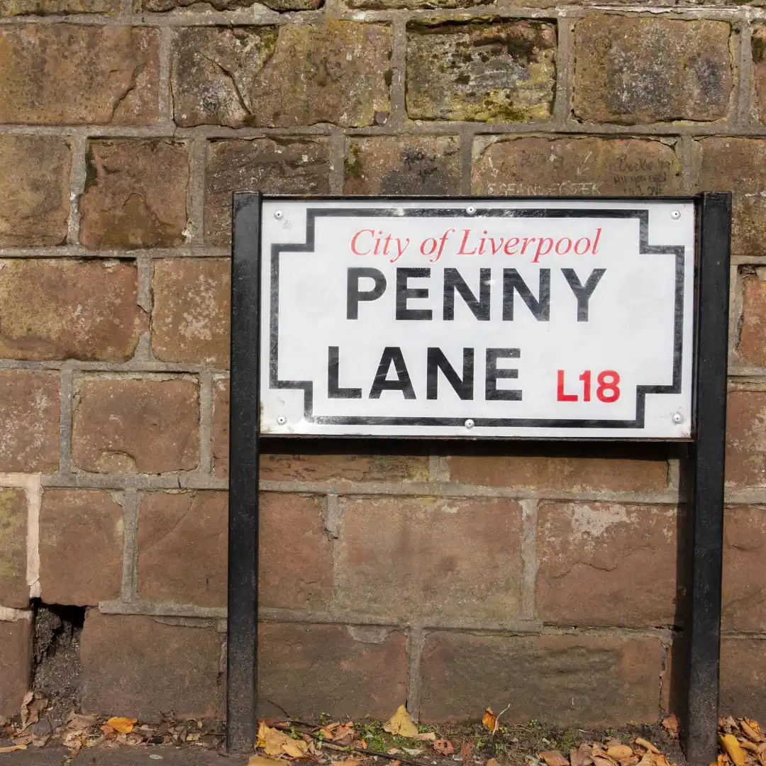 cartello stradale di Penny Lane 