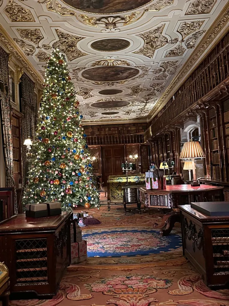christmas at chatsworth house