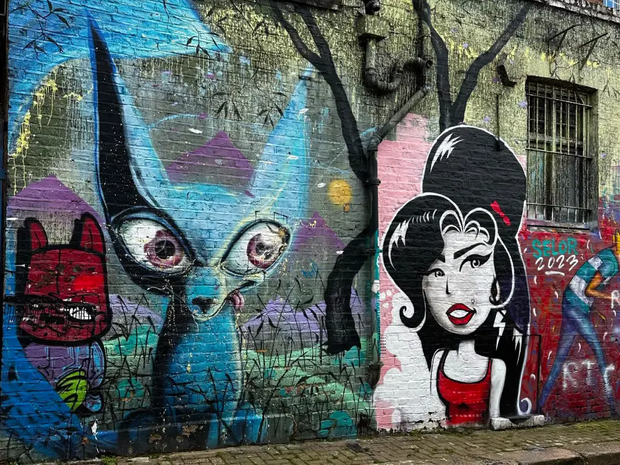 graffiti a camden 
