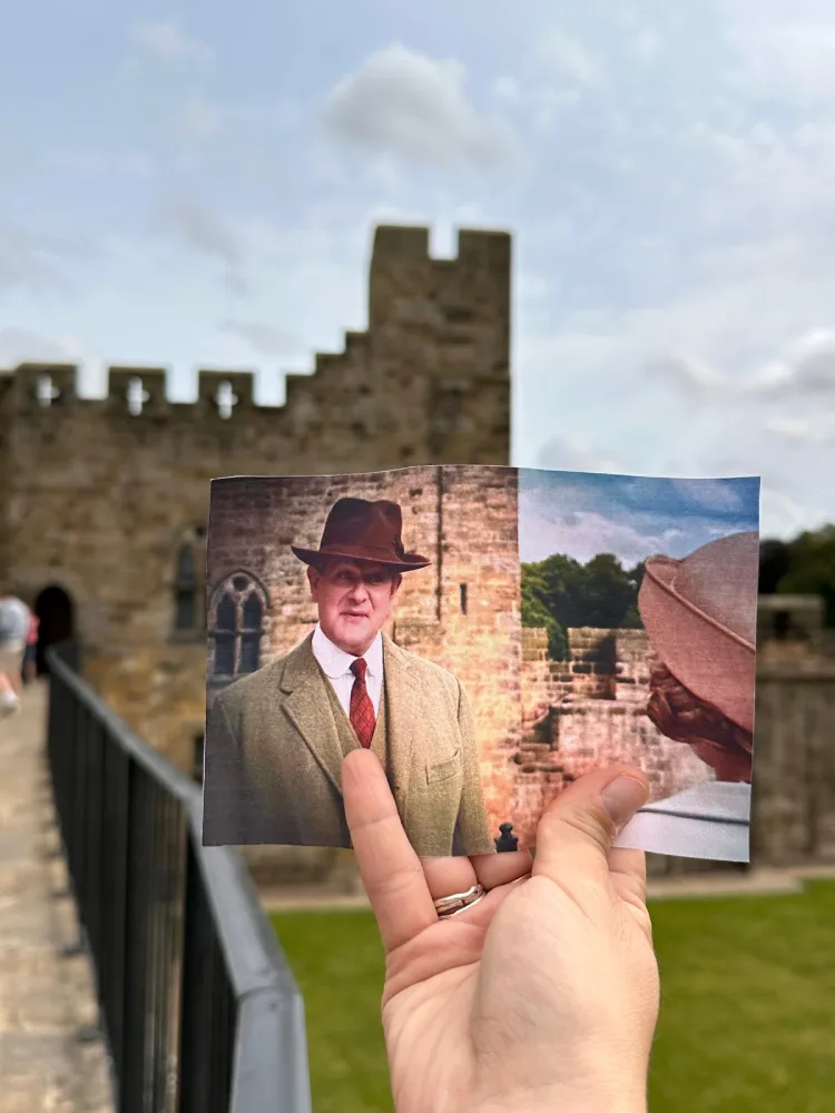 alnwick castle downton abbey